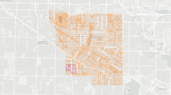 2017 Vancouver-Kingsway poll map