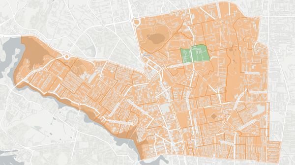 2017 Victoria-Swan Lake poll map