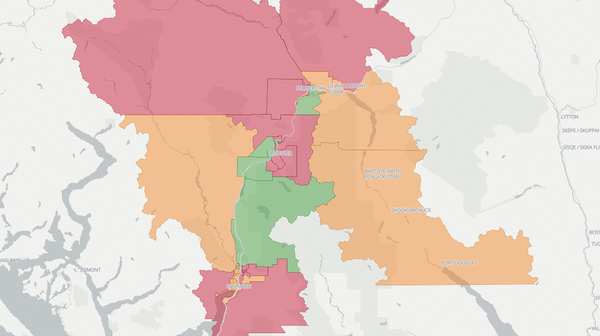 2017 West Vancouver-Sea to Sky poll map