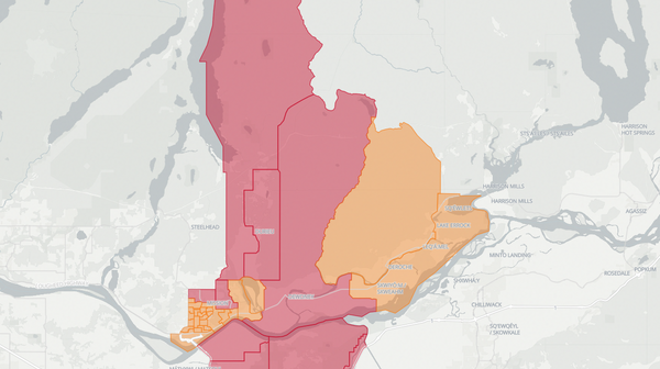 2020 Abbotsford-Mission poll map