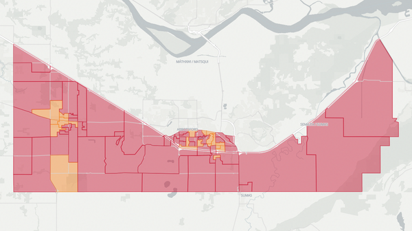 2020 Abbotsford South poll map