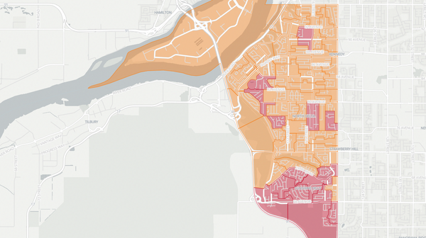 2020 Delta North poll map