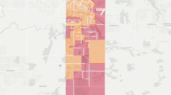 2020 Langley poll map