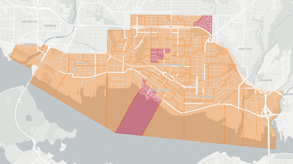 2020 North Vancouver-Lonsdale poll map