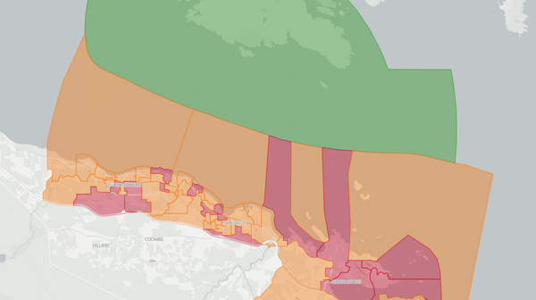 2020 Parksville-Qualicum poll map
