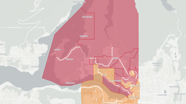 2020 Port Moody-Coquitlam poll map
