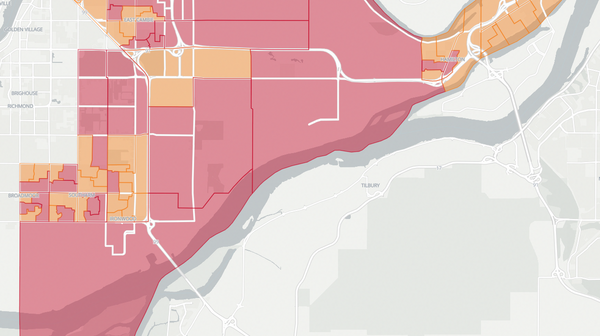 2020 Richmond-Queensborough poll map
