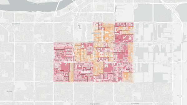 2020 Richmond South Centre poll map