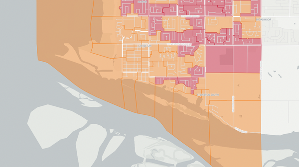 2020 Richmond-Steveston poll map