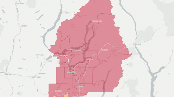 2020 Shuswap poll map