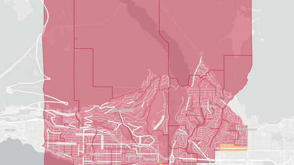 2020 West Vancouver-Capilano poll map