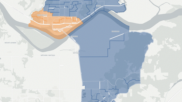 2024 Abbotsford-Mission poll map