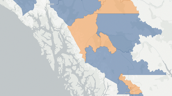 2024 Bulkley Valley-Stikine poll map