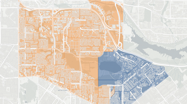 2024 Burnaby Centre poll map