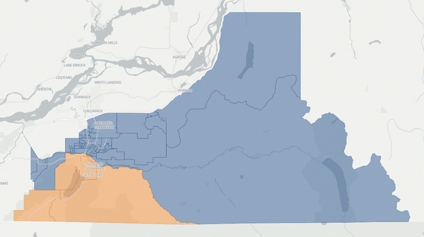 2024 Chilliwack-Cultus Lake poll map