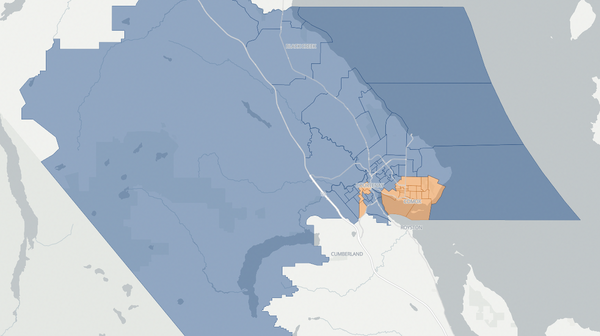 2024 Courtenay-Comox poll map