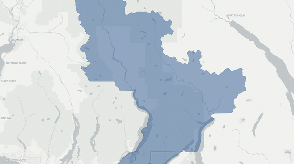 2024 Maple Ridge-Pitt Meadows poll map