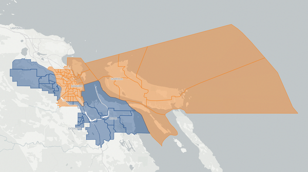 2024 Nanaimo-Gabriola Island poll map