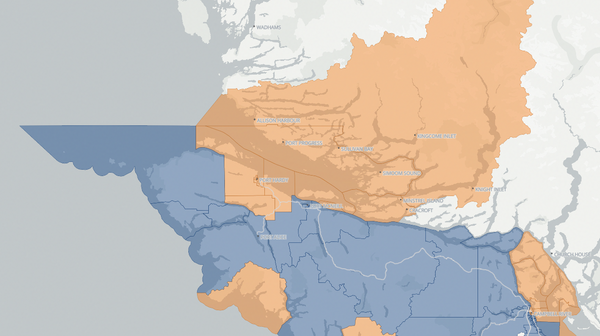 2024 North Island poll map