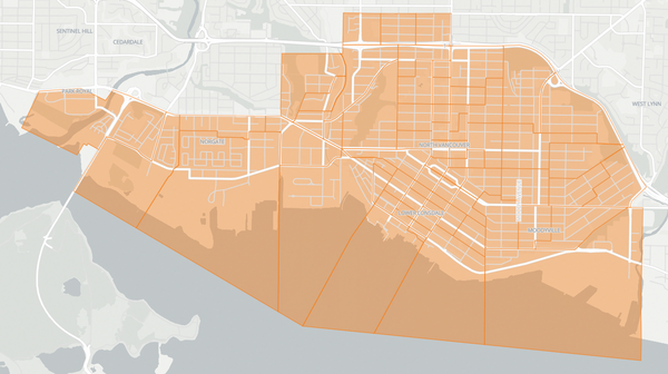 2024 North Vancouver-Lonsdale poll map