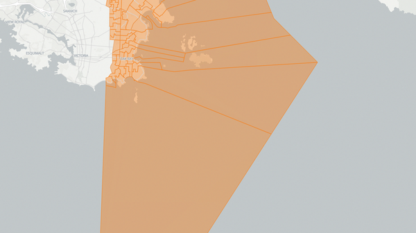 2024 Oak Bay-Gordon Head poll map