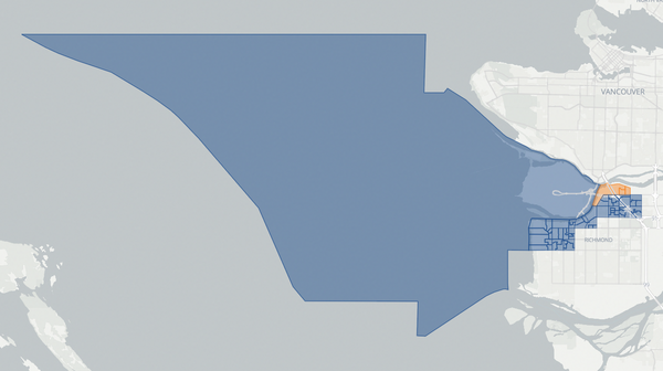 2024 Richmond-Bridgeport poll map