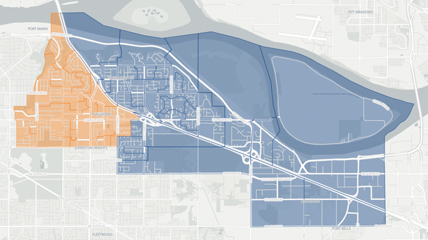2024 Surrey-Guildford poll map