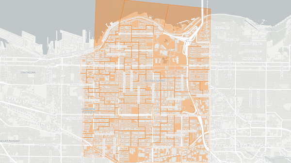 2024 Vancouver-Hastings poll map