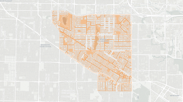 2024 Vancouver-Renfrew poll map