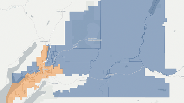 2024 Vernon-Lumby poll map