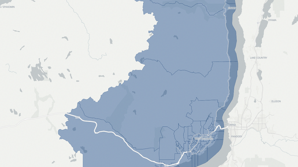 2024 West Kelowna-Peachland poll map