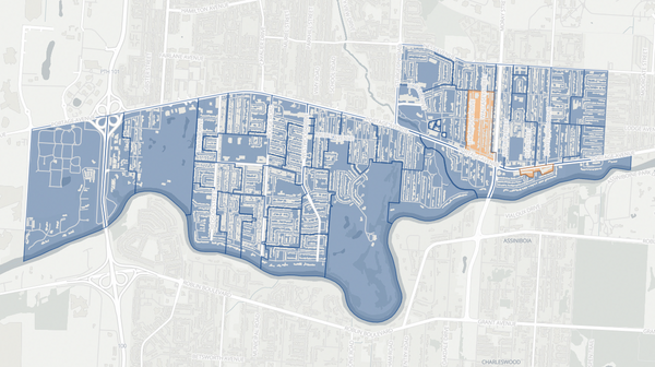 2019 Kirkfield Park poll map