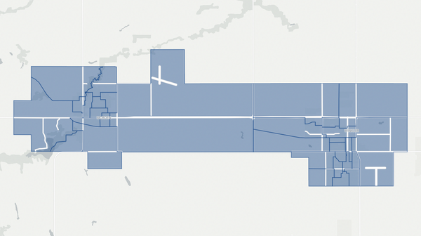 2019 Morden-Winkler poll map