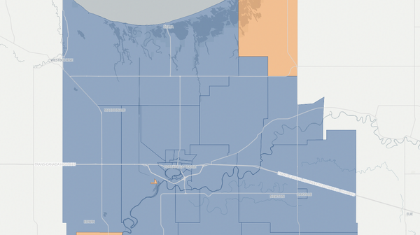 2019 Portage la Prairie poll map