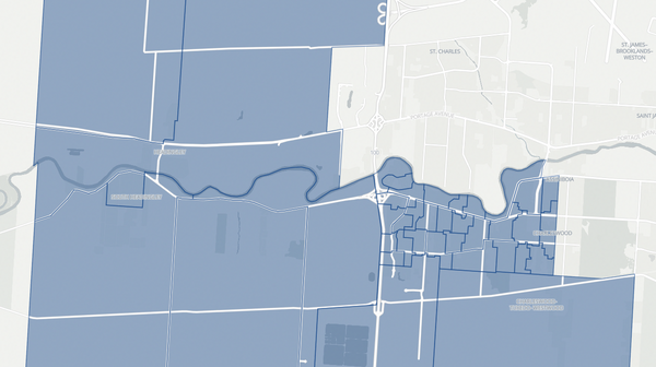 2019 Roblin poll map