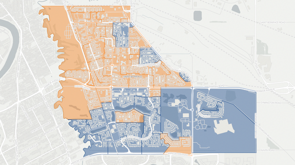 2019 Southdale poll map