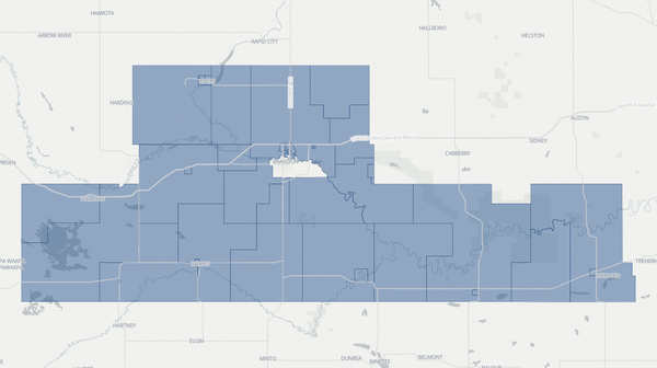2019 Spruce Woods poll map