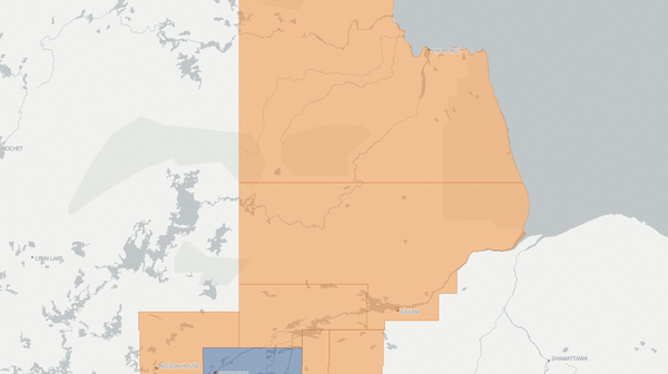 2019 Thompson poll map