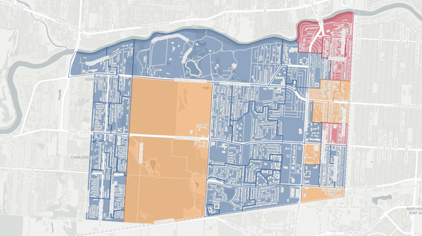 2019 Tuxedo poll map