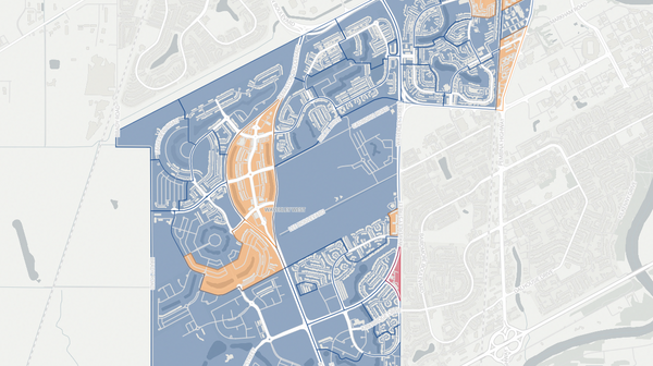 2019 Waverley poll map