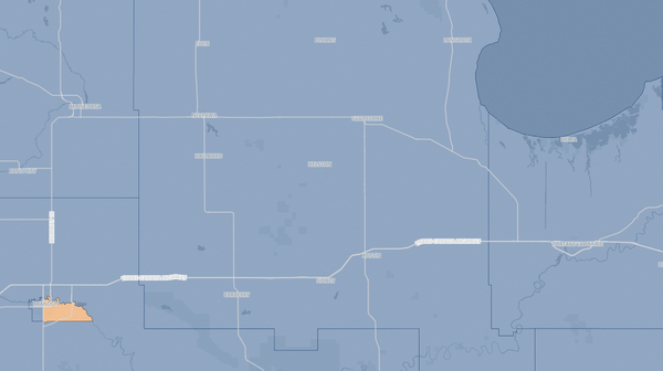 2023 Agassiz poll map