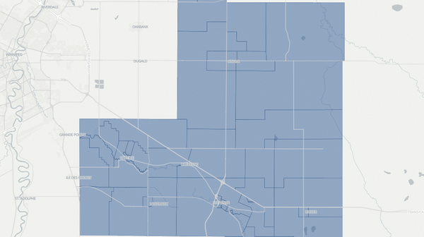 2023 Dawson Trail poll map