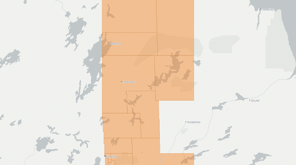 2023 Flin Flon poll map