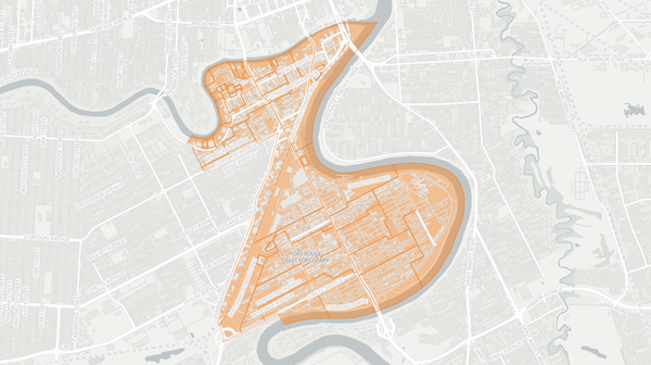 2023 Fort Rouge poll map