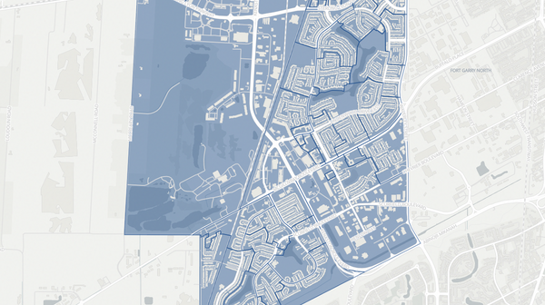 2023 Fort Whyte poll map