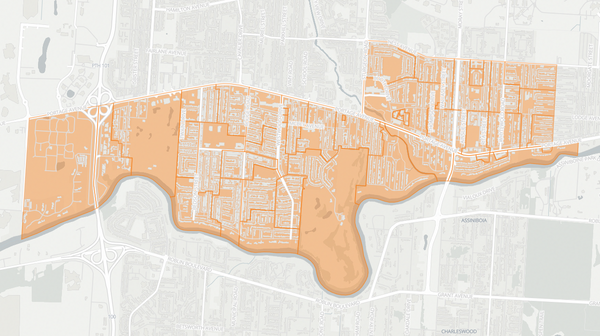 2023 Kirkfield Park poll map