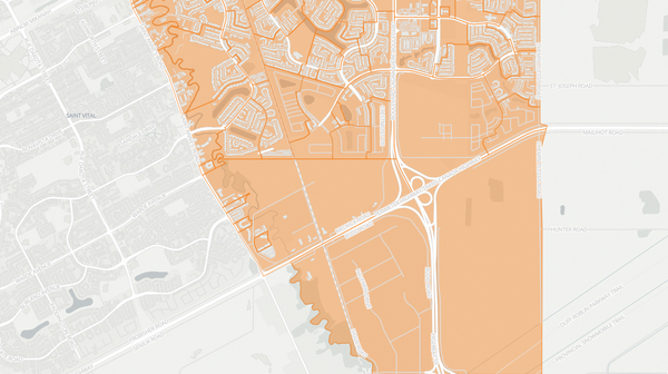 2023 Lagimodière poll map
