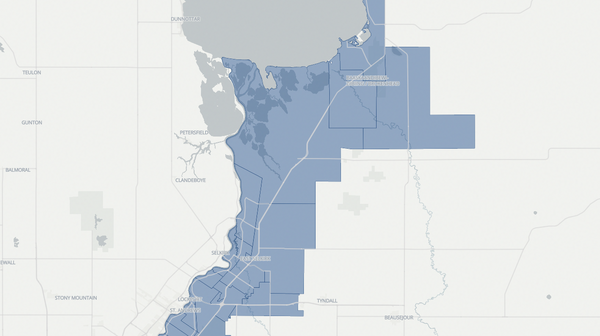 2023 Red River North poll map