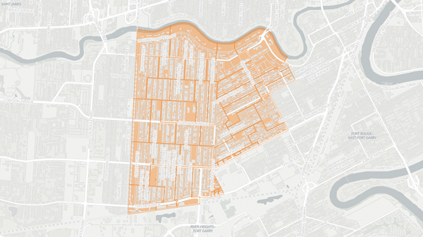 2023 River Heights poll map