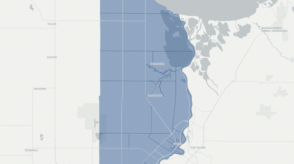 2023 Selkirk poll map